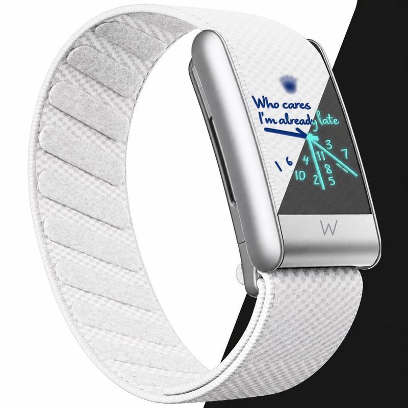 Who Cares Luminous — Blanc (Frame Silver)