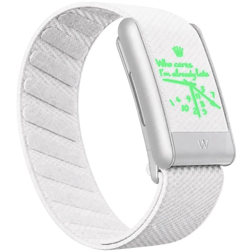 Who Cares Luminous — Blanc (Frame Silver)